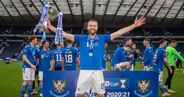 St Johnstone joke ‘we’ve got yer cup’ as Betfred Cup winners pass Celtic Park