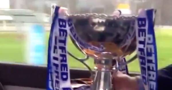 St Johnstone troll Celtic with ‘we’ve got your cup’ team bus drive-by jibe