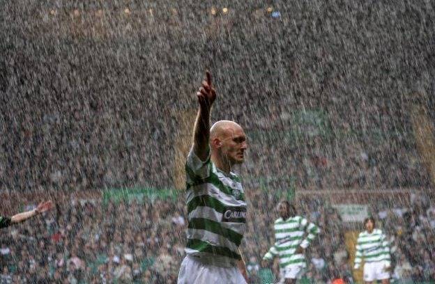 Photo Of The Day: Thomas “Mad Dog” Gravesen In A Rainy Paradise