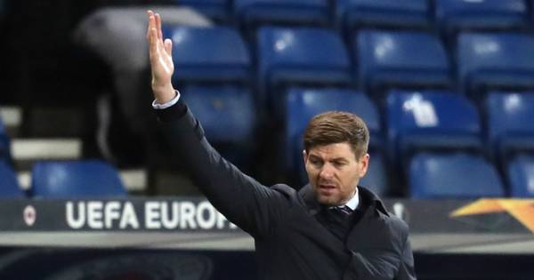 Rangers boss Steven Gerrard warned ‘don’t take the mic from Sinatra’