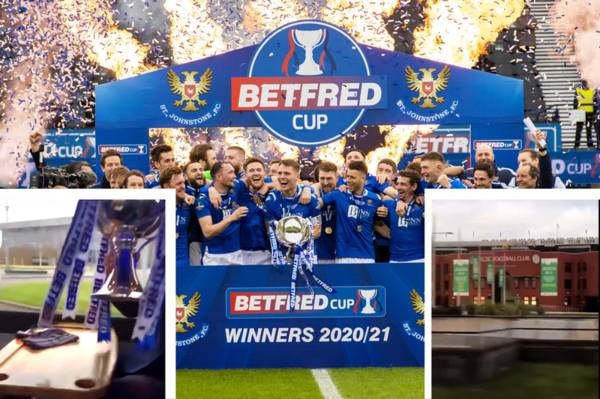 ‘We’ve got your cup!’: St Johnstone troll Celtic with trophy taunt