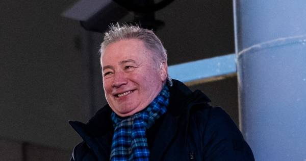 Ally McCoist in stitches at 10 in a row Celtic fan chant suggestion