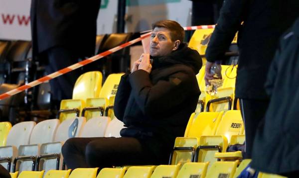 Gerrard may be forced to watch Rangers’ title-clinching O** F*** at Celtic from stands after sending-off at Livingston