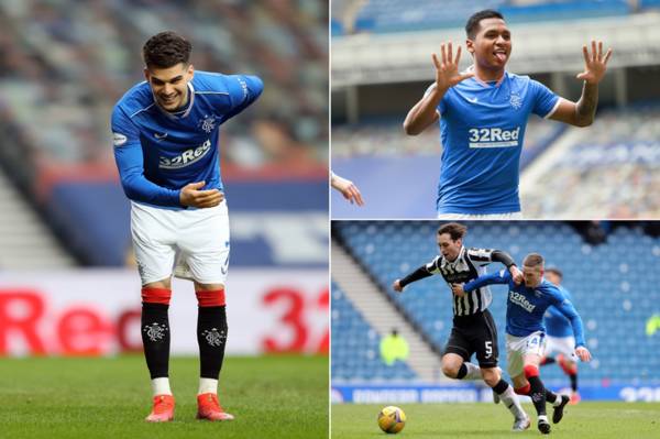 Rangers 3 St Mirren 0: Steven Gerrard’s men on brink of title after thumping win at Ibrox