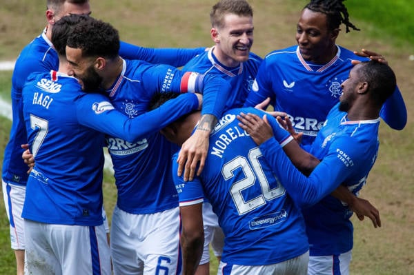 Drew McIntyre dedicates custom WWE belt to Rangers as Steven Gerrard’s men end Celtic’s dominance