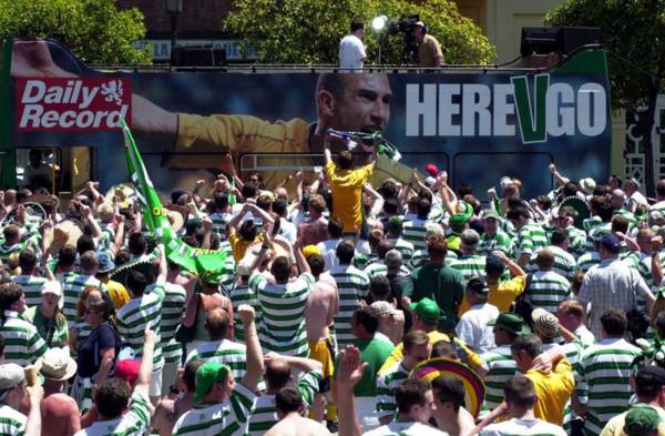 Photo Of The Day: Celtic Fans Line The Streets Of Seville