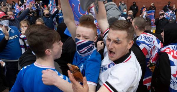 Rangers fans lap up title glory and Celtic pain on the Hotline