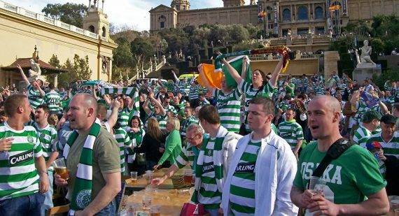 Photo Of The Day: Celtic Fans In Barcelona (2008)