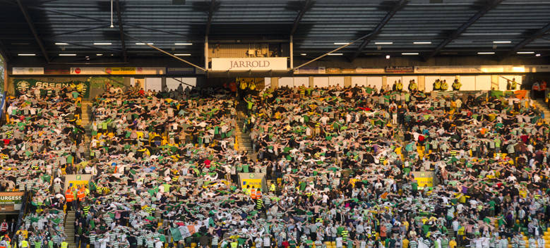 Photo Of The Day: Celtic Fans At Norwich (Adam Drury Testimonial)