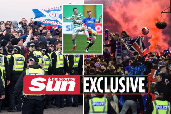 Celtic vs Rangers at ‘very real’ risk of being AXED over cop fears fans will repeat lockdown-breaking title celebrations