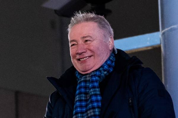 Ally McCoist relives Rangers’ title glory over Celtic in hilarious clip