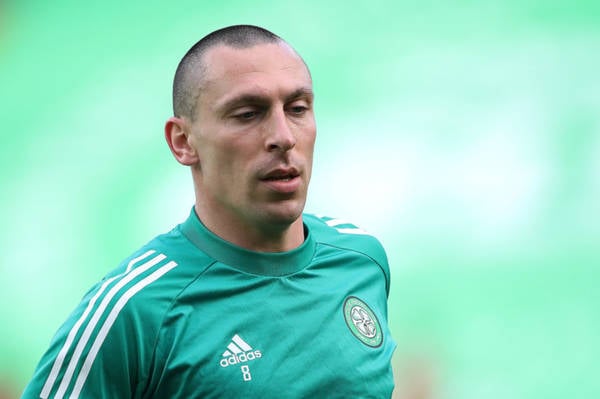 Michael Stewart sends Celtic big Scott Brown warning