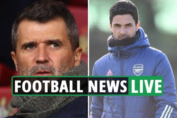 Arsenal vs Tottenham build-up, Ronaldo transfer LATEST, Roy Keane wants Celtic job – Chelsea, Liverpool news