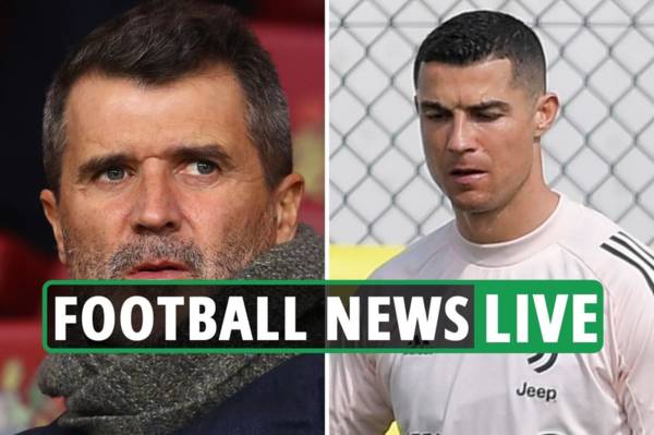 Roy Keane wants Celtic job, Cristiano Ronaldo transfer LATEST, Sergio Aguero to Barcelona – Chelsea, Liverpool news