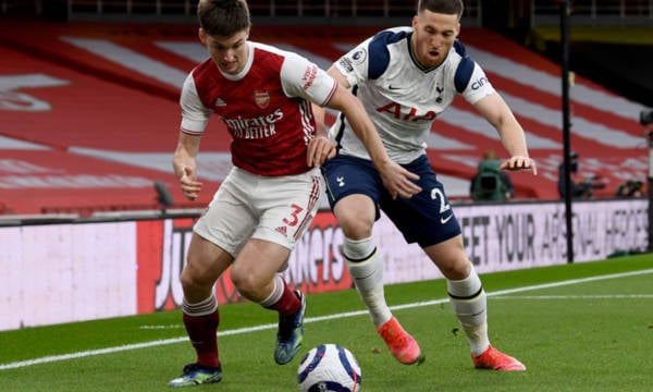 Celtic star and Mikael Lustig both rave about Arsenal ace Kieran Tierney on Instagram