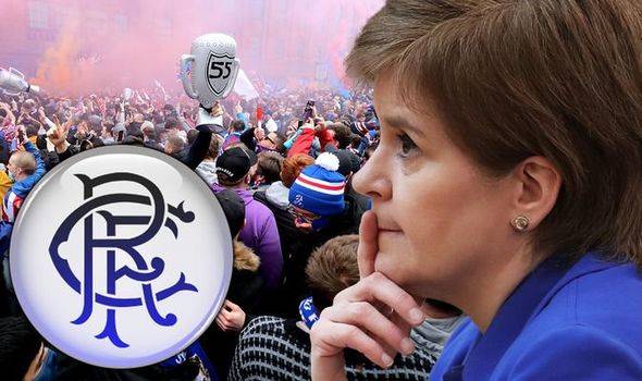 Nicola Sturgeon blames Rangers fans for Covid cases rising as Celtic match under threat