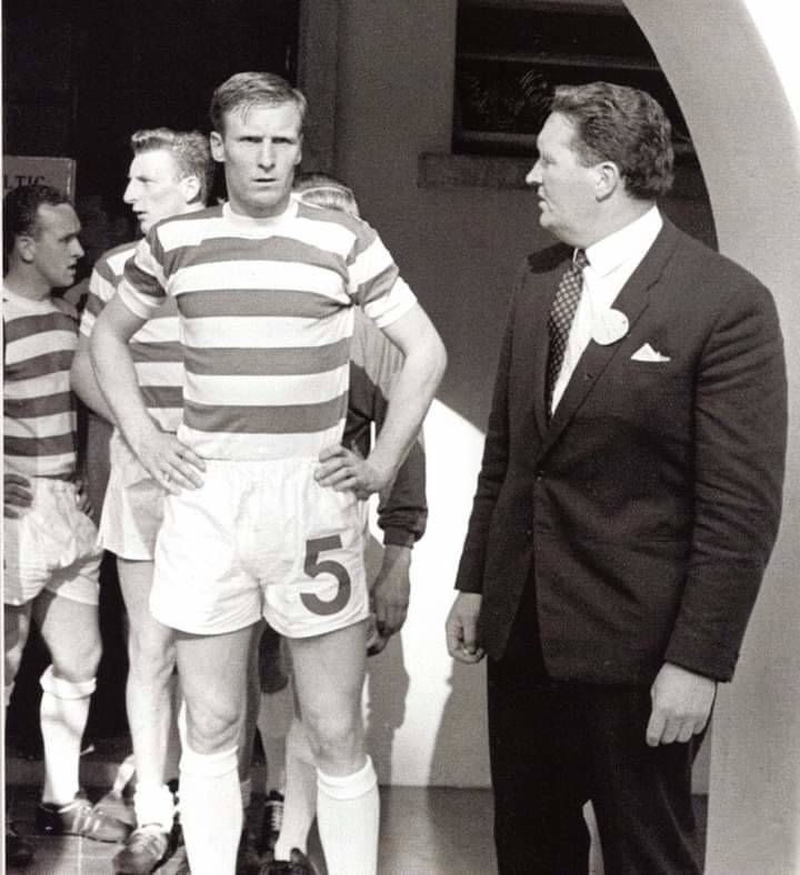 Photo Of The Day: Jock Stein & Billy McNeill Lead The Celts Out From The Dressing Room