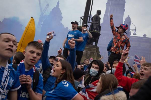 Reckless Ibrox fans told to get COVID test as pandemic numbers soar