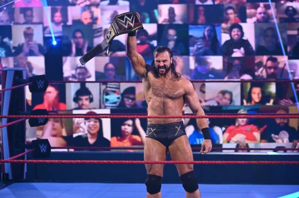 Ex-Celtic striker Chris Sutton taunts WWE champion Drew McIntyre over ‘embarrassing’ Rangers promo video and speedos