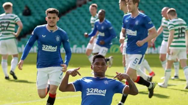 Celtic 1-1 Rangers: Alfredo Morelos strike maintains champions’ unbeaten campaign