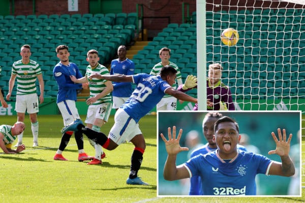 Celtic 1 Rangers 1: Morelos scores his first derby goal in 13th O** F*** game to keep Gers’ unbeaten dreams alive