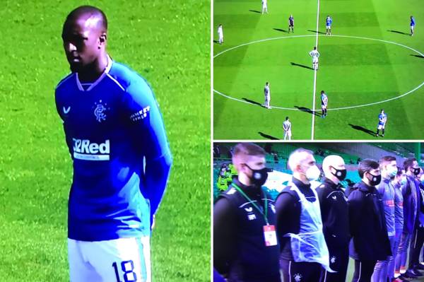 Celtic and Rangers stars in anti-racism message as they REFUSE to take knee before O** F*** over Slavia Kamara race row