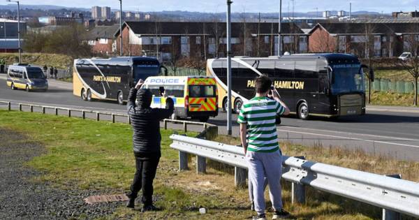 Celtic vs Rangers – in pictures