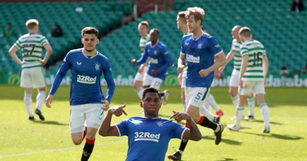 Rangers dressing room ‘buzzing’ after Alfredo Morelos broke Celtic duck