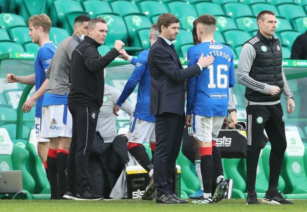 Steven Gerrard explains why O** F*** draw is more positive for Rangers than Celtic