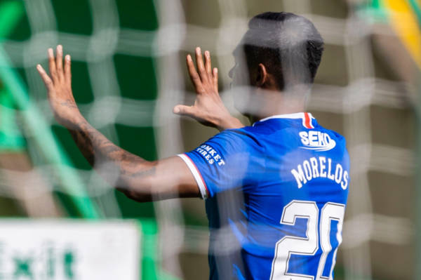 Watch Alfredo Morelos mock Celtic while celebrating his goal that earned Rangers a point in O** F*** derby