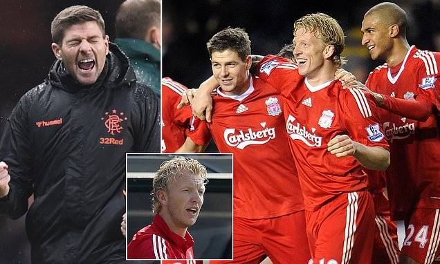 Liverpool: Dirk Kuyt throws his hat in the ring to be Steven Gerrard’s assistant