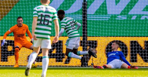 Celtic will not appeal Odsonne Edouard booking after Rangers penalty snub