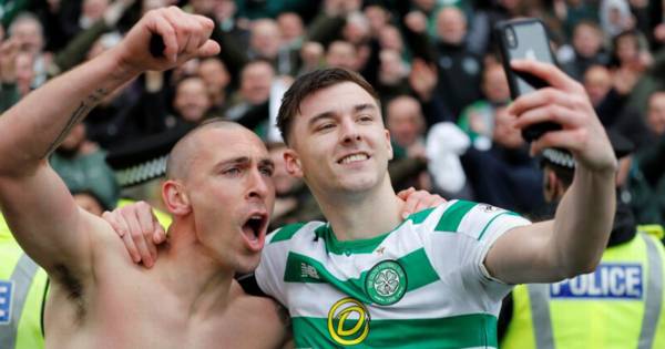 Kieran Tierney pays emotional Celtic tribute to Scott Brown after Aberdeen move