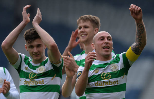 Kieran Tierney posts brilliant Scott Brown message on Instagram