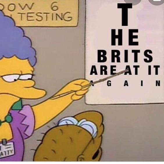 The trouble with the Brits