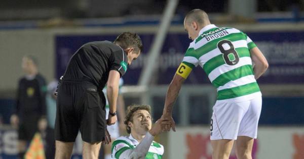 Celtic defender recalls Scott Brown fining him £600 for a toilet stop