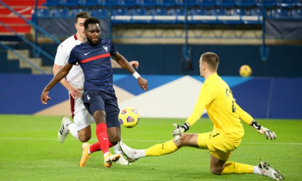 23-year-old linked with Arsenal and Tottenham impresses for France U21s