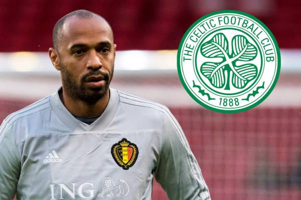 Thierry Henry responds to Celtic managerial link and makes ‘available’ claim