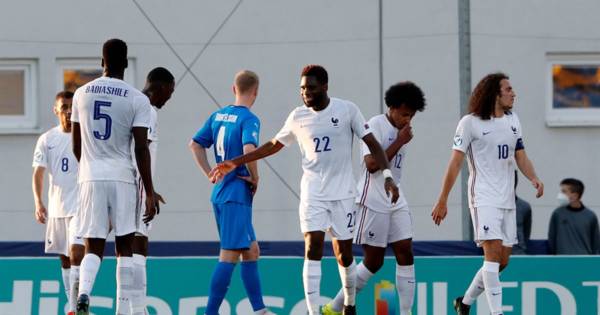 Celtic striker Odsonne Edouard scores again for France Under 21s