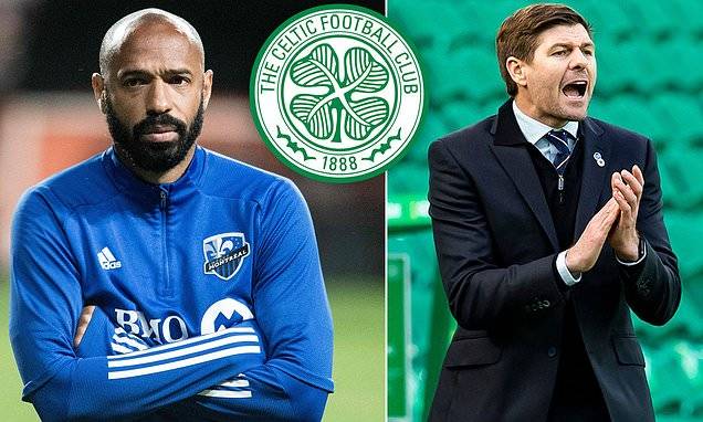 Thierry Henry refuses to rule himself out of the running for the Celtic job