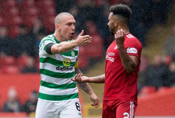 Hearts’ Shay Logan says arrival of Celtic captain Scott Brown had nothing to do with Aberdeen exit