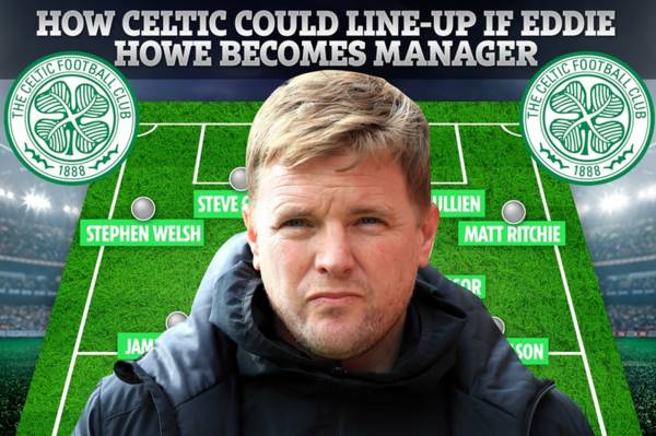 How Celtic could line-up under Eddie Howe with Callum Wilson and Matt Ritchie if former Bournemouth boss lands job