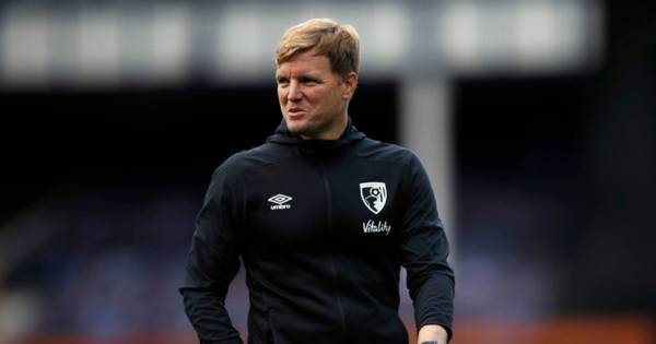 Eddie Howe targets Celtic role for Bournemouth pal Richard Hughes