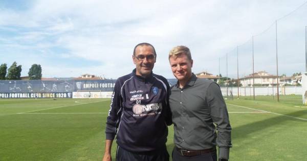 Eddie Howe uses Italian coaching trips to get ready for Celtic