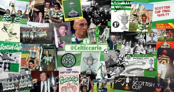 Celtic Curio’s Scottish Cup Collage as Celtic target Trophy Win Number 41