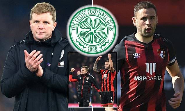 Eddie Howe ‘ready to raid old side Bournemouth for captain Steve Cook when he takes over at Celtic’