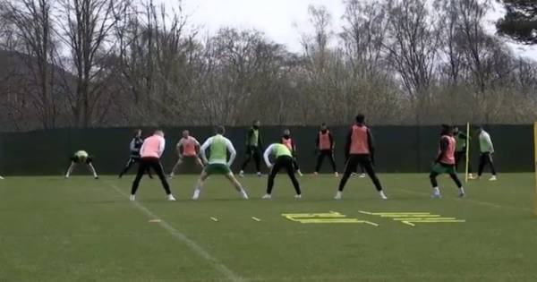 Video: Celtic prepare for Livingston clash at Lennoxtown