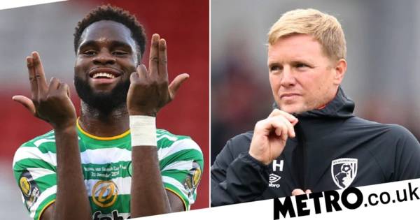 Celtic frontrunner Eddie Howe ready to raid Premier League for Odsonne Edouard replacement