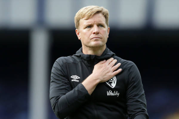 Promising Thursday night update on Eddie Howe to Celtic emerges