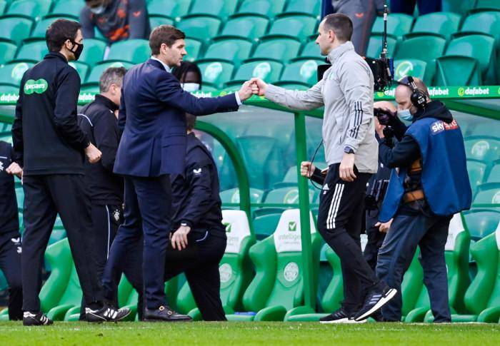 Rangers boss Steven Gerrard agrees with John Kennedy at Celtic in call for SFA consistency on covid punishments